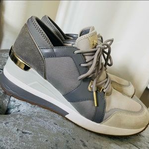 Michael Kors Wedge Sneakers 7.5